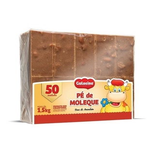 Doce Pé De Moleque C/50 - Gulosina