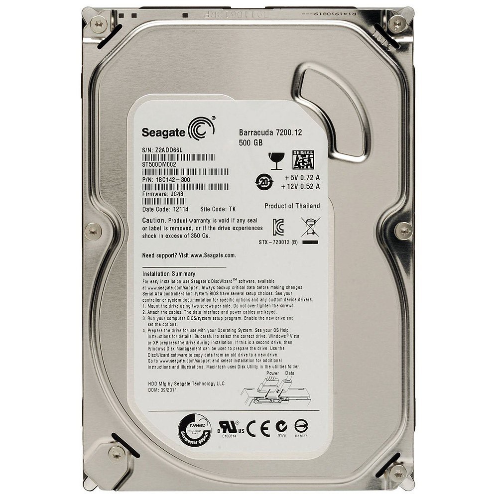 Hd de 500gb para PC Seagate ST5000DM002