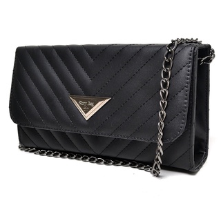 Bolsa Feminina Corrente Luxo Vegas Colors Grafite