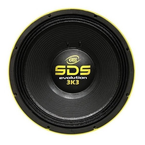 Alto Falante Woofer Eros Sds 15 Pol 3.3k 4 Ohms 1500 Rms 3k