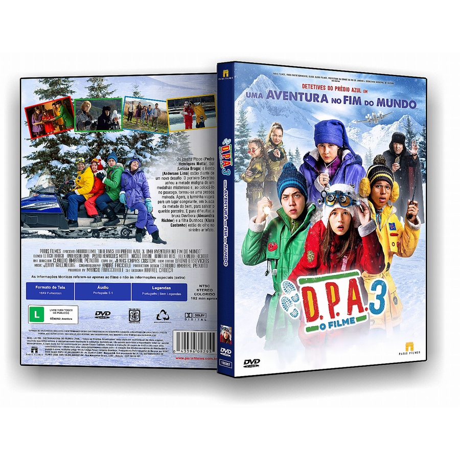 Dvd Detetives Do Pr Dio Azul Uma Aventura No Fim Shopee Brasil