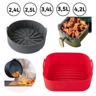 Forma Silicone para Air Fryer Assadeira Cesto Fritadeira Elétrica em Oferta na Shopee