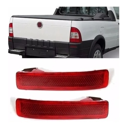 Refletor Lanterna Traseiro Strada 2005 06 07 08 09 A 13 em Oferta na Shopee