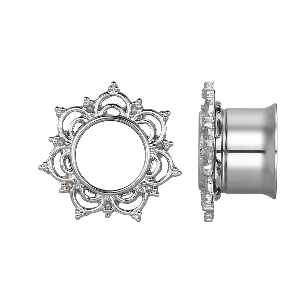 Alagador Aço Cirúrgico Indiano | Lóbulo em Oferta na Shopee