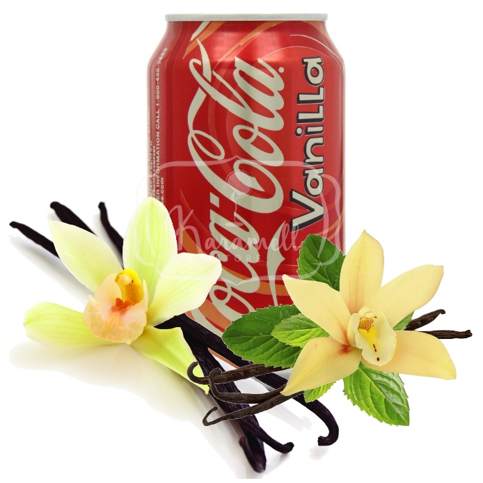 Refrigerantes Importados dos EUA - Coca Cola Vanilla - Baunilha - 1 Lata 355 Ml