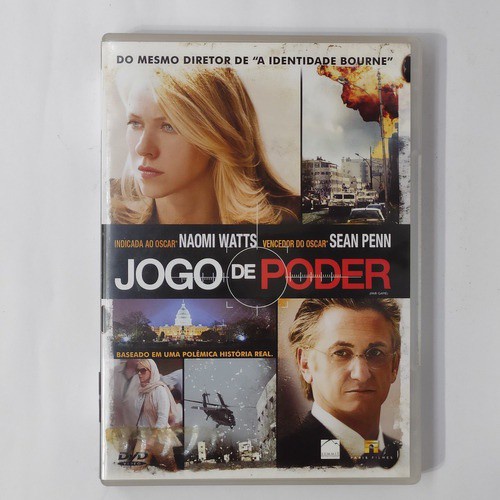 Dvd Jogo De Poder - Naomi Watts, Sean Penn Filmes Em Dvd