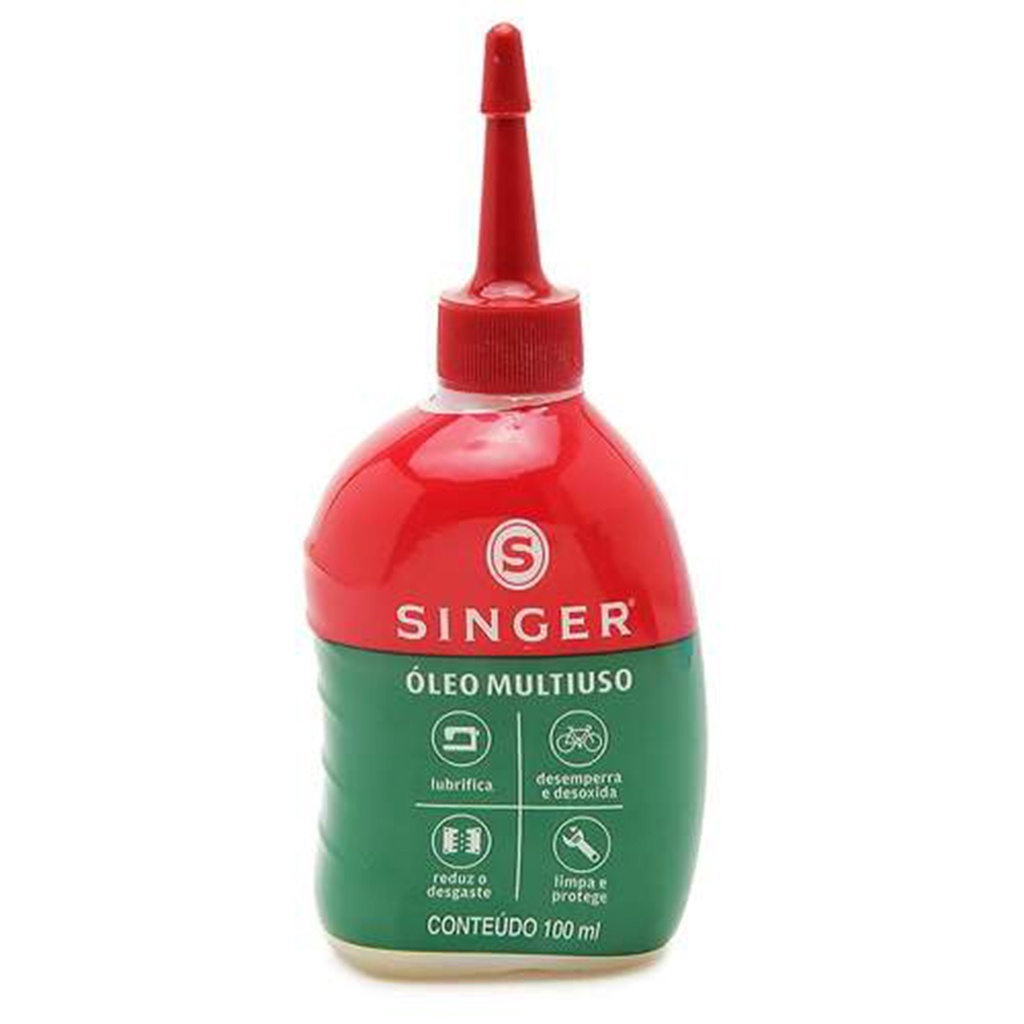 Óleo Lubrificante Multiuso Singer 100 Ml