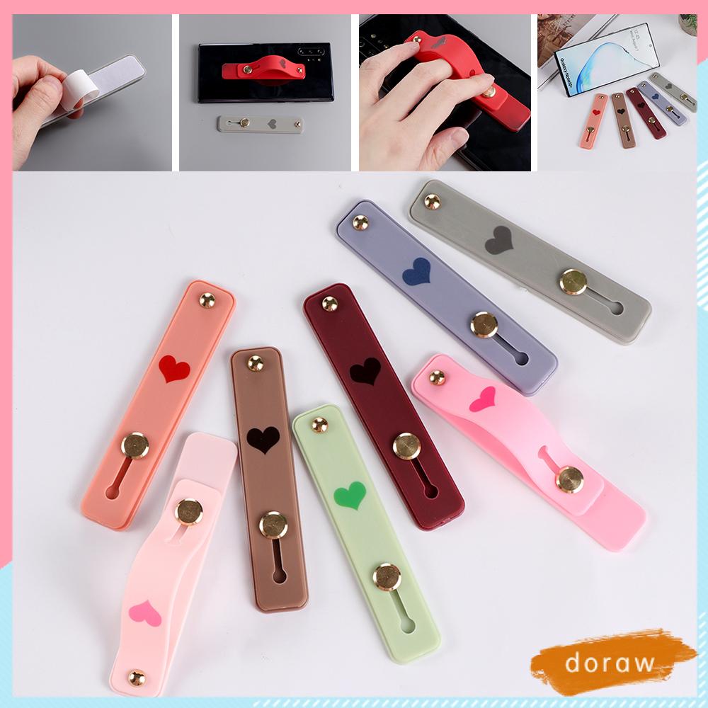 Suporte Universal Criativo Em Silicone Com Anel Para Segurar / Celular