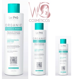 Escova Progressiva Organic Single Pass Le Prö Cosmetics
