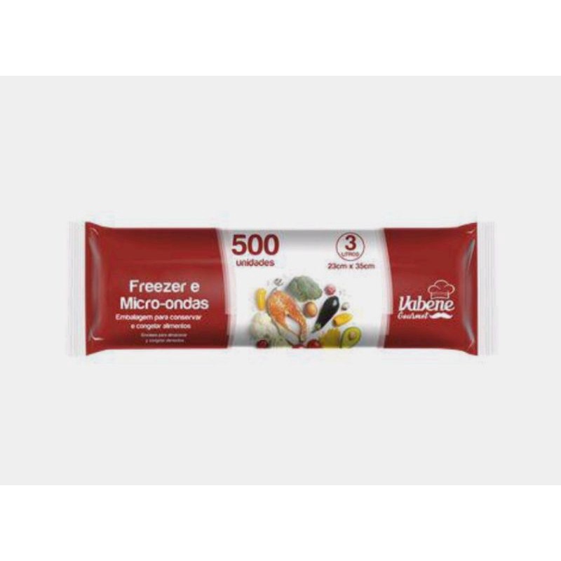 Sacos Plásticos em Bobina para Freezer e Microondas 23cm x 35cm c/500 Unidades. em Oferta na Shopee