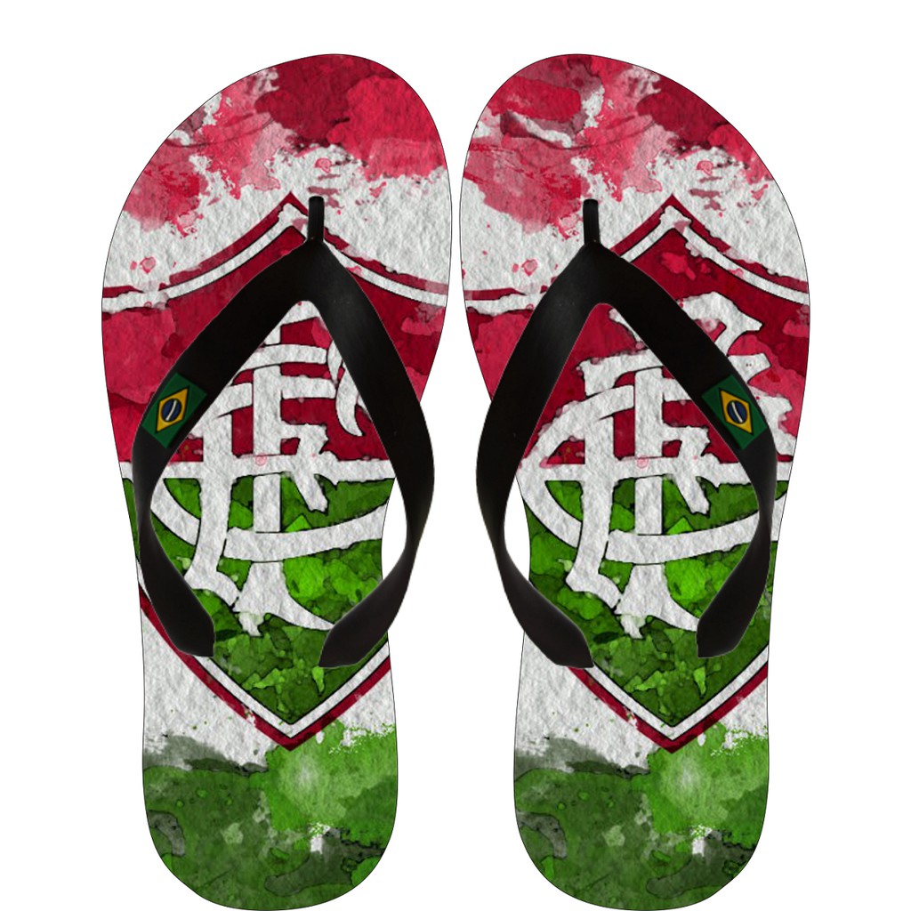 Chinelo de Time Sandália de Time Fluminense Envio Rápido Chinelo I Antil e Adulto Especial