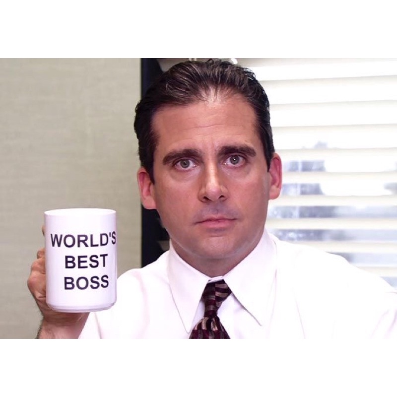 Caneca The Office Michael Scott Dunder mifflin paper company boss best boss