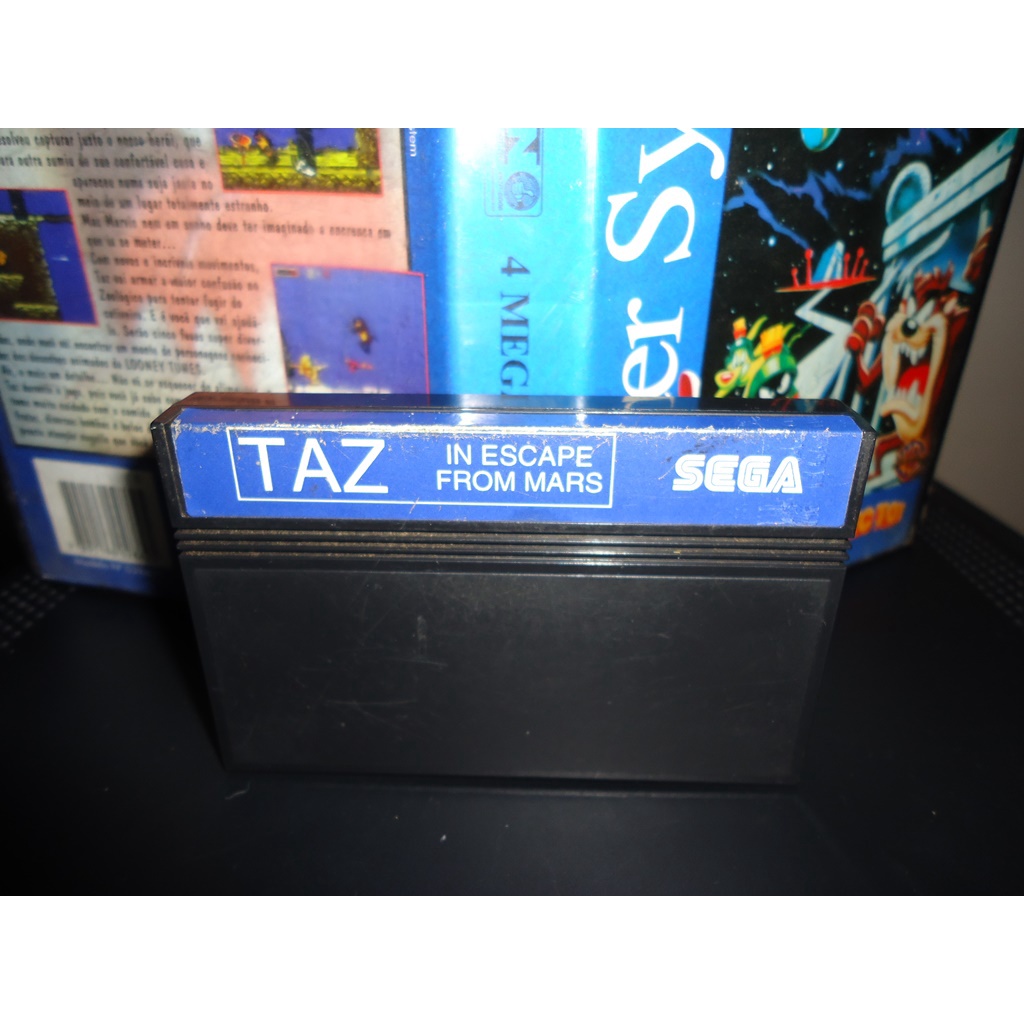 Jeu Sega Megadrive - Taz In Escape From Mars - EUR, PAL, Très Bon état (boîte Complète)