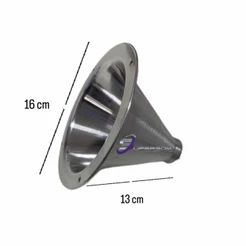 Boca De Corneta De Alumínio Curta D Rosca P/ Driver D250x Und