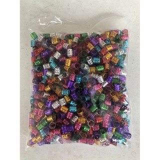 100 pecas unidades Anel Aneis Para Cabelo Jumbo Kanekalon Colorida