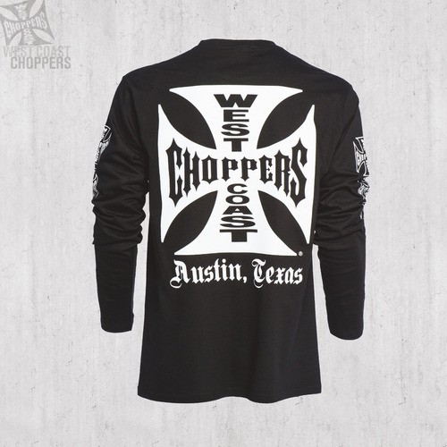 Camisa Manga Longa Jesse James West Coast Choppers Austin Tx