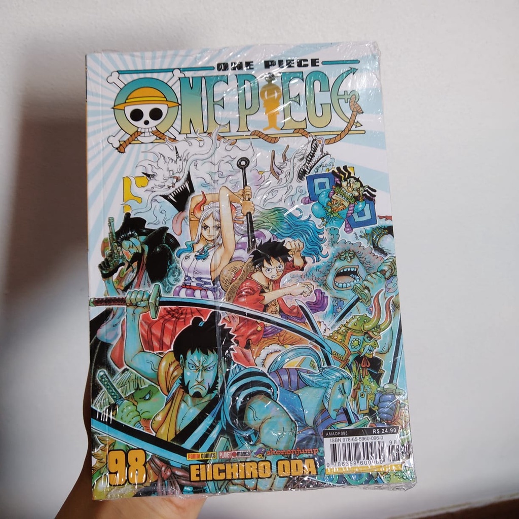 Manga De One Piece Volume 98 Lacrado Shopee Brasil