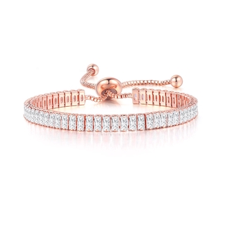 Pulseiras para mulheres Luxo Square milímetros noiva do casamento Multicolor Zircon atacado pulseira ajustável DZH015
