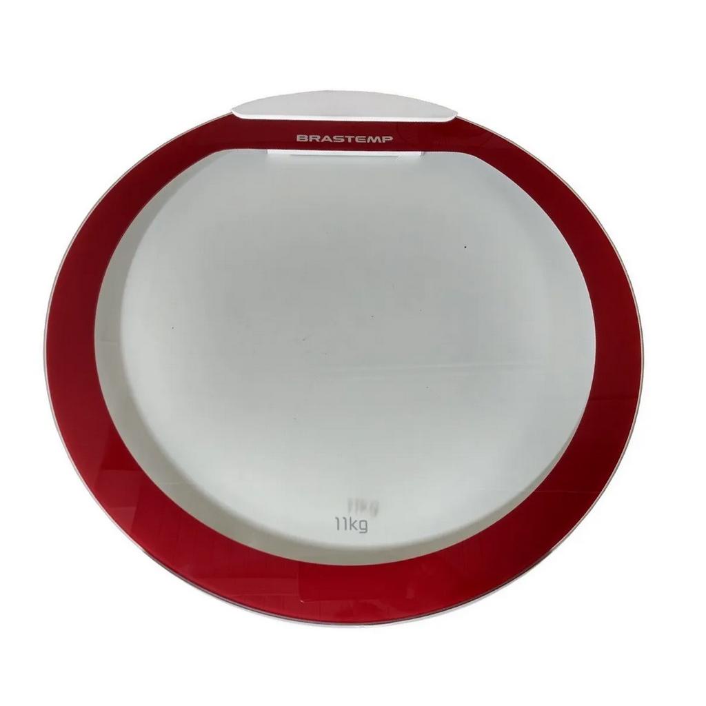 Tampa Móvel Vidro Lavadora Brastemp Bwg11 Original W10512610