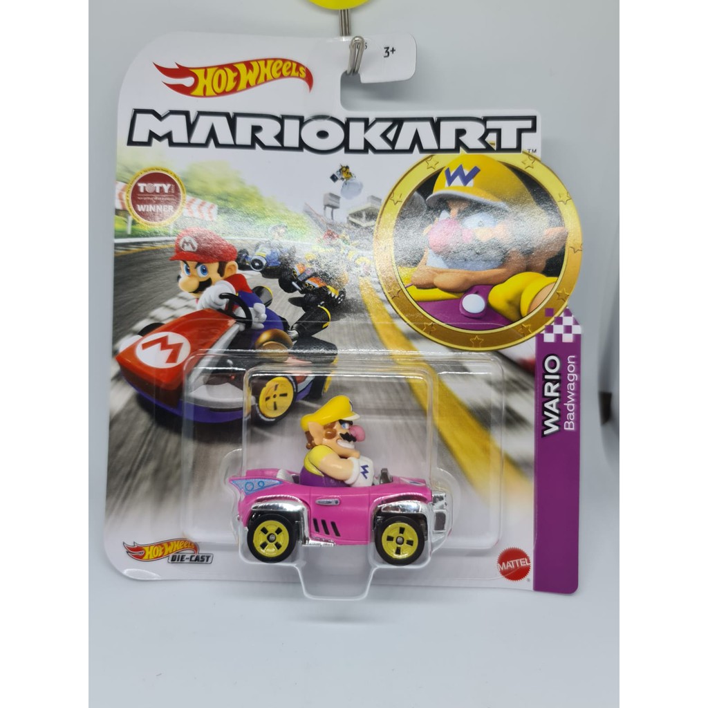 Hot Wheels Mario Kart Wario Badwagon GRN22 Lacrado Shopee Brasil