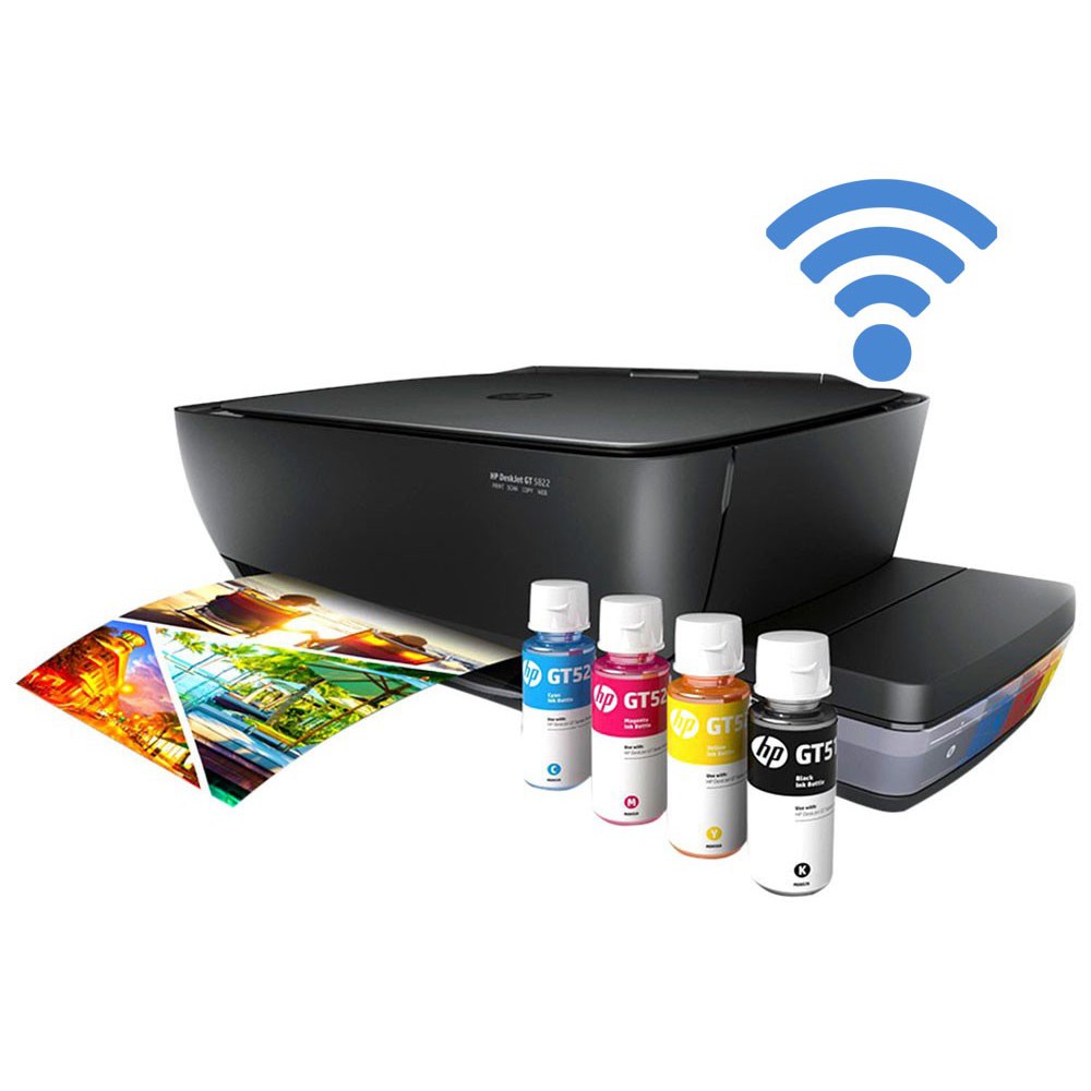 Impressora Multifuncional tanque de tinta Ink Tank 416 preta Z4B55A, Colorida, Wi-fi, Conexão USB, Bivolt - HP CX 1 UN