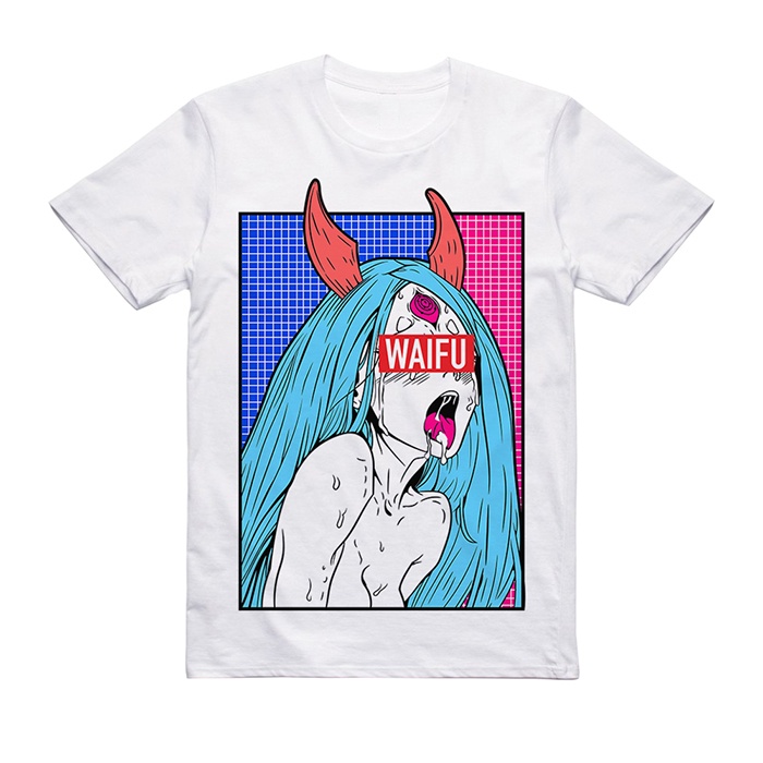 Camiseta Waifu Hentai Anime Ahegao Blusa Tshirt Unissex Shopee Brasil