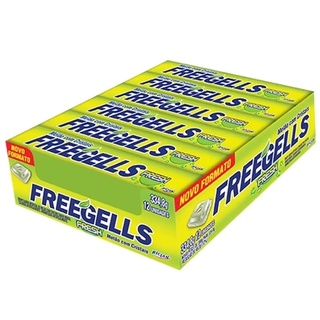 Bala Drops Freegells Melão C/12 334,8g Riclan