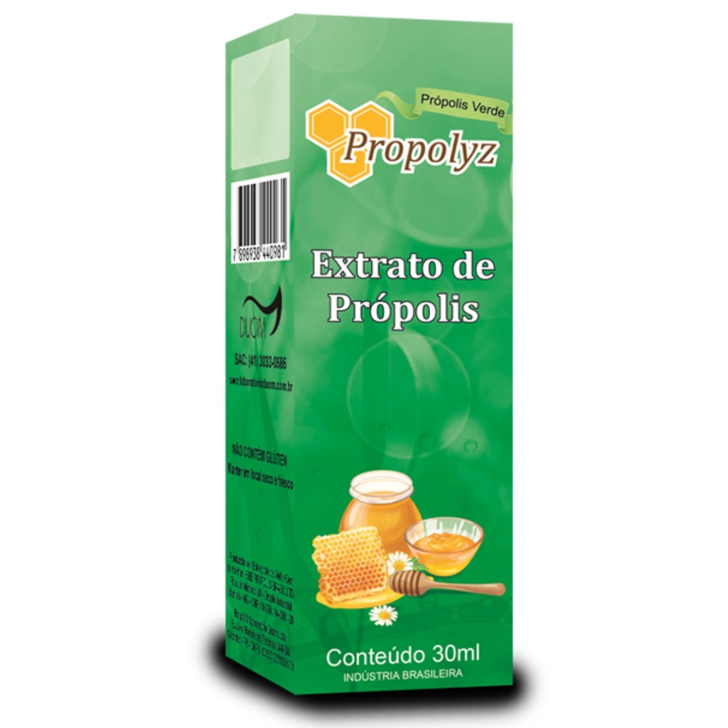 EXTRATO DE PRÓPOLIS VERDE ALECRIM 30ML – PROPOLYZ