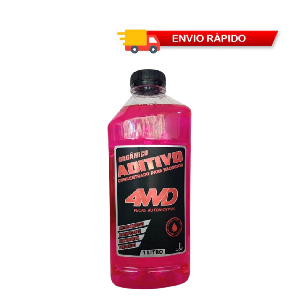 Aditivo Rosa Radiador Orgânico Concentrado Liquido de Arrefecimento Anticorrosivo em Oferta na Shopee