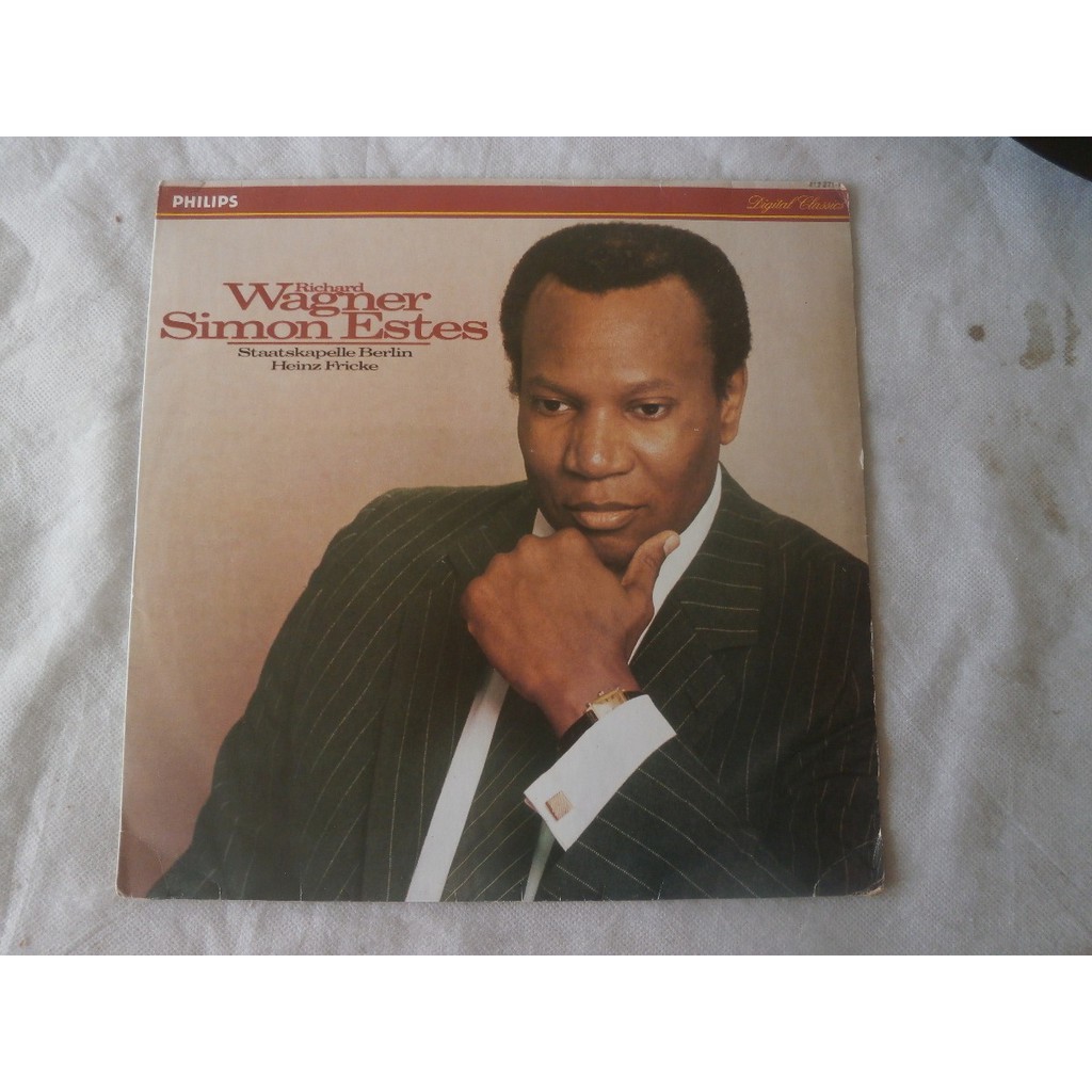 Lp Simon Estes - Richard Wagner 1986, Vinil Encarte Seminovo