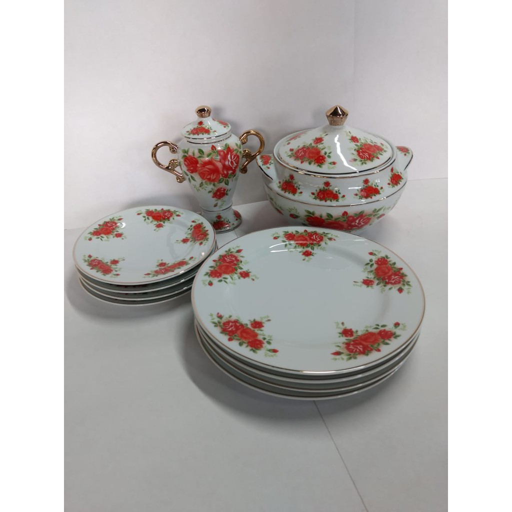 IBA IANSA 10 PÇS PORCELANAS FINAS