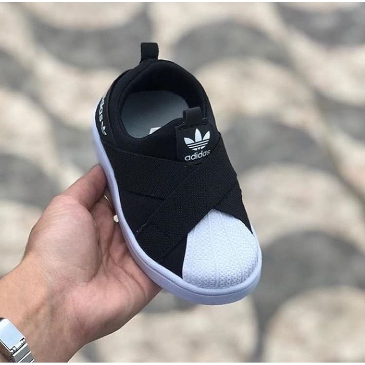 adidas slip on infantil