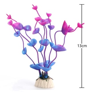 Planta Artificial Decorativa Para Aquário 13cm CX26