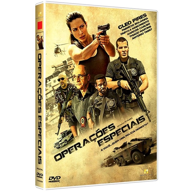 DVD Operações Especiais - Edição ORIGINAL - Thiago Martins / Cleo Pires - Ação Drama - Novo Lacrado