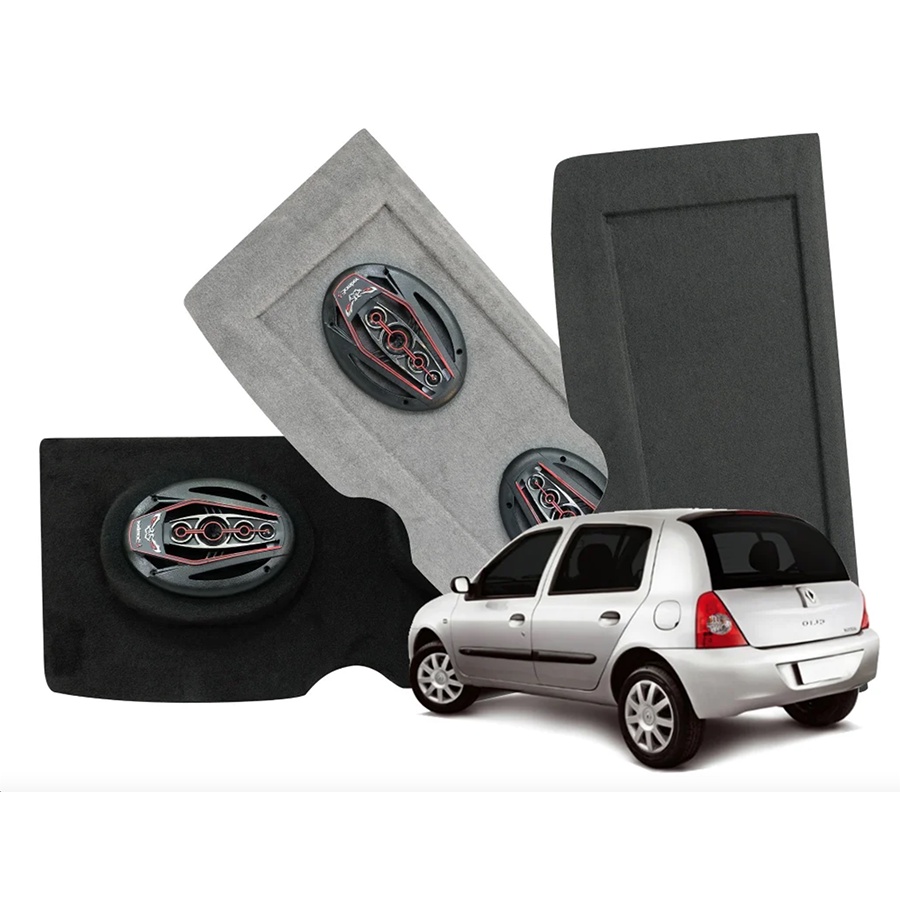 Tampão Bagagito Renault Clio 2000 A 2012 Com Cordinhas em Oferta na Shopee