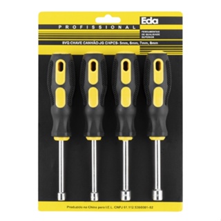 Jogo De Chaves Canhão 4 PCS 8VQ EDA em Oferta na Shopee