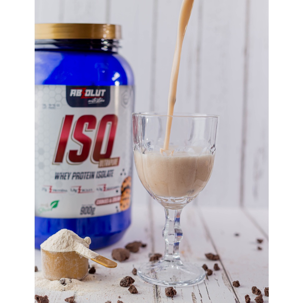 Whey Isolado Com Stevia 900g - Absolut Nutrition