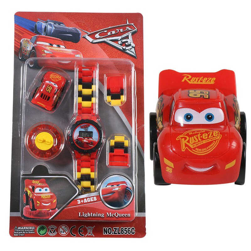 kids toys Relógios rotativos da disney, bonecos de anime frozen, princesa moana, homem-aranha, carros, brinquedos, bonecos de desenho animado, brinquedos para crianças