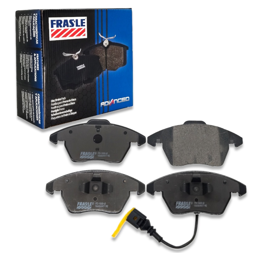 Pastilha Freio Dianteira Jetta Tiguan Passat Fusca New Beetle Audi A3 TT A1 (Ref. Frasle PD1000B)
