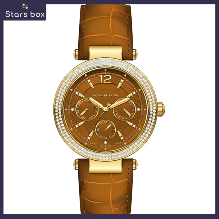 relogio michael kors pulseira de couro feminino