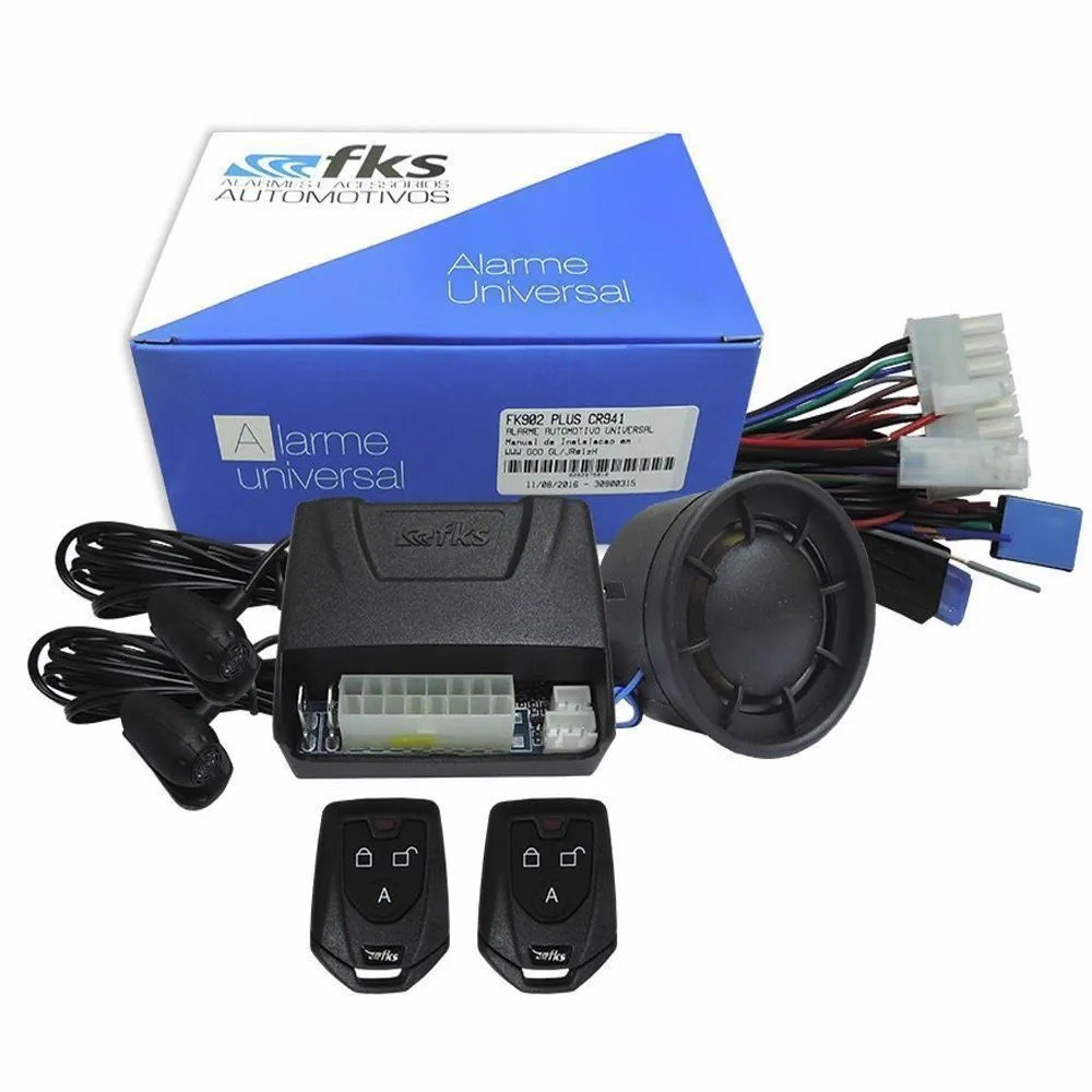 Alarme Para Caminhão Fks Fk902 12 24v em Oferta na Shopee