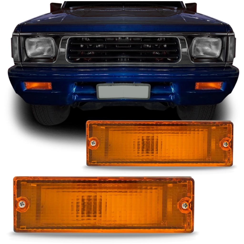 Pisca Seta do Parachoque L200 1993 1994 1995 1996 1997 1998 1999 2000 2001 Âmbar em Oferta na Shopee