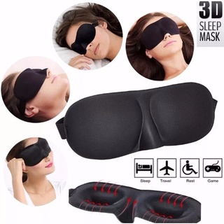 Máscara Tapa Olhos P/ Dormir 3d - Durma Bem Sem Luminosidade/ viagem, avião