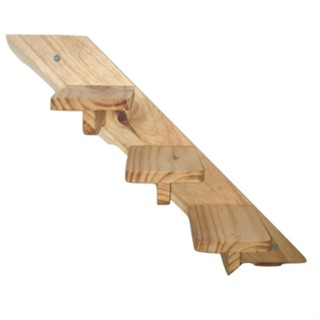 Escada em Madeira Maciça Pinus para Gatos Animal Pet em Oferta na Shopee