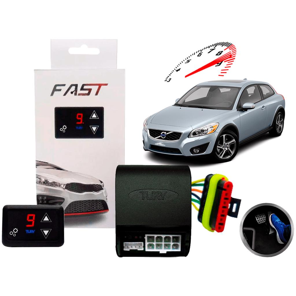 Modulo Tury Fast Acelerador Eletronico Volvo C30 2006 a 2019