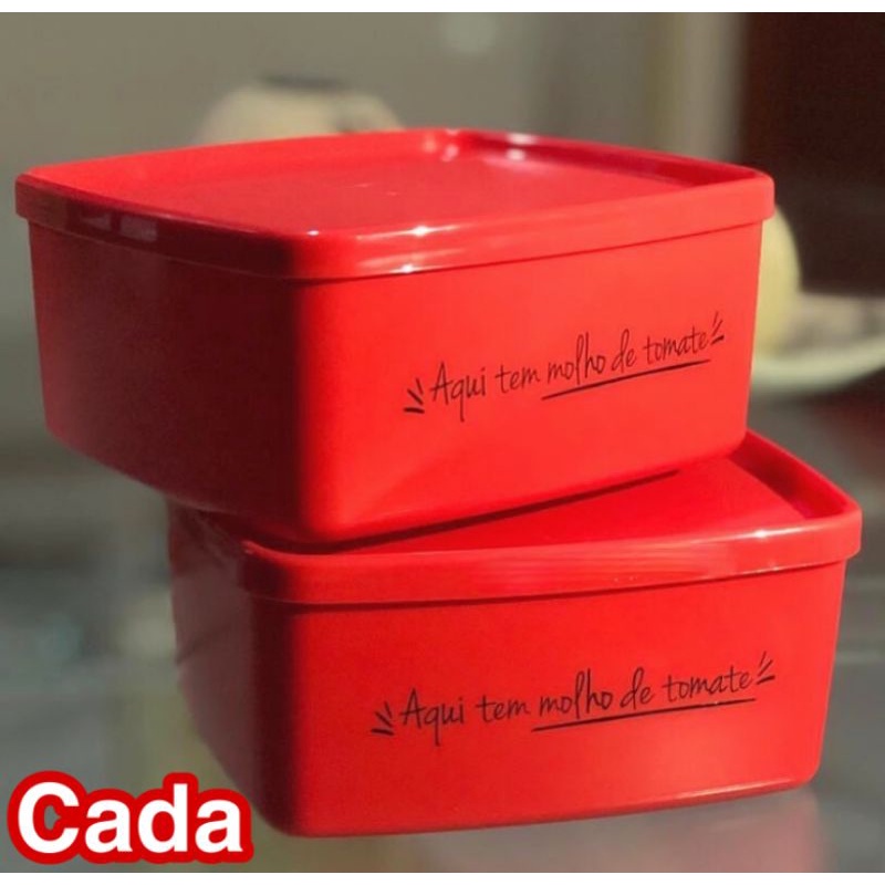 Jeitosinho 400 ml Aqui tem Molho de Tomate - Tupperware