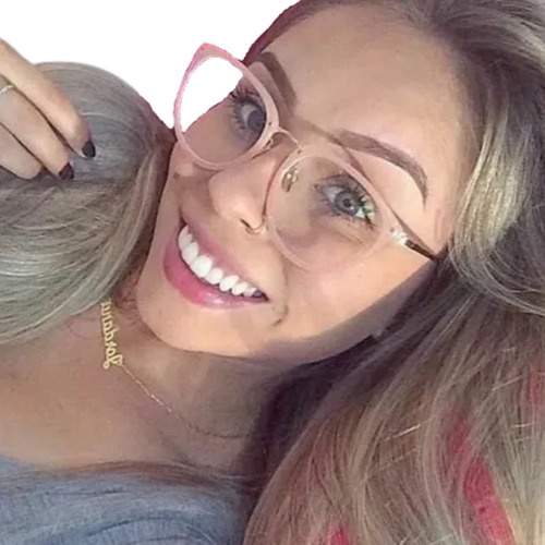 Phobia Grandpa scald Óculos Lente Transparente Grande Redondo Gatinho Retro Lindo Rosa | Shopee  Brasil