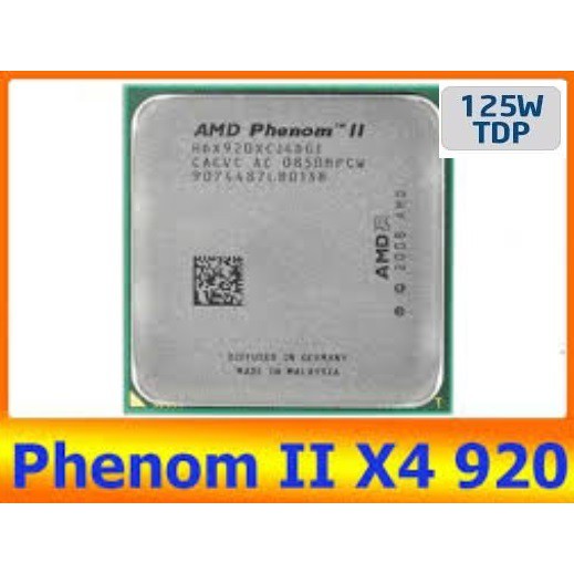 Phenom ii x4 920 обзор