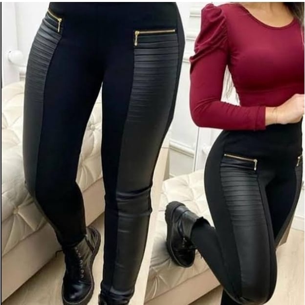 Calça Legging Feminina Montaria Gorgurao Cintura Alta Premium