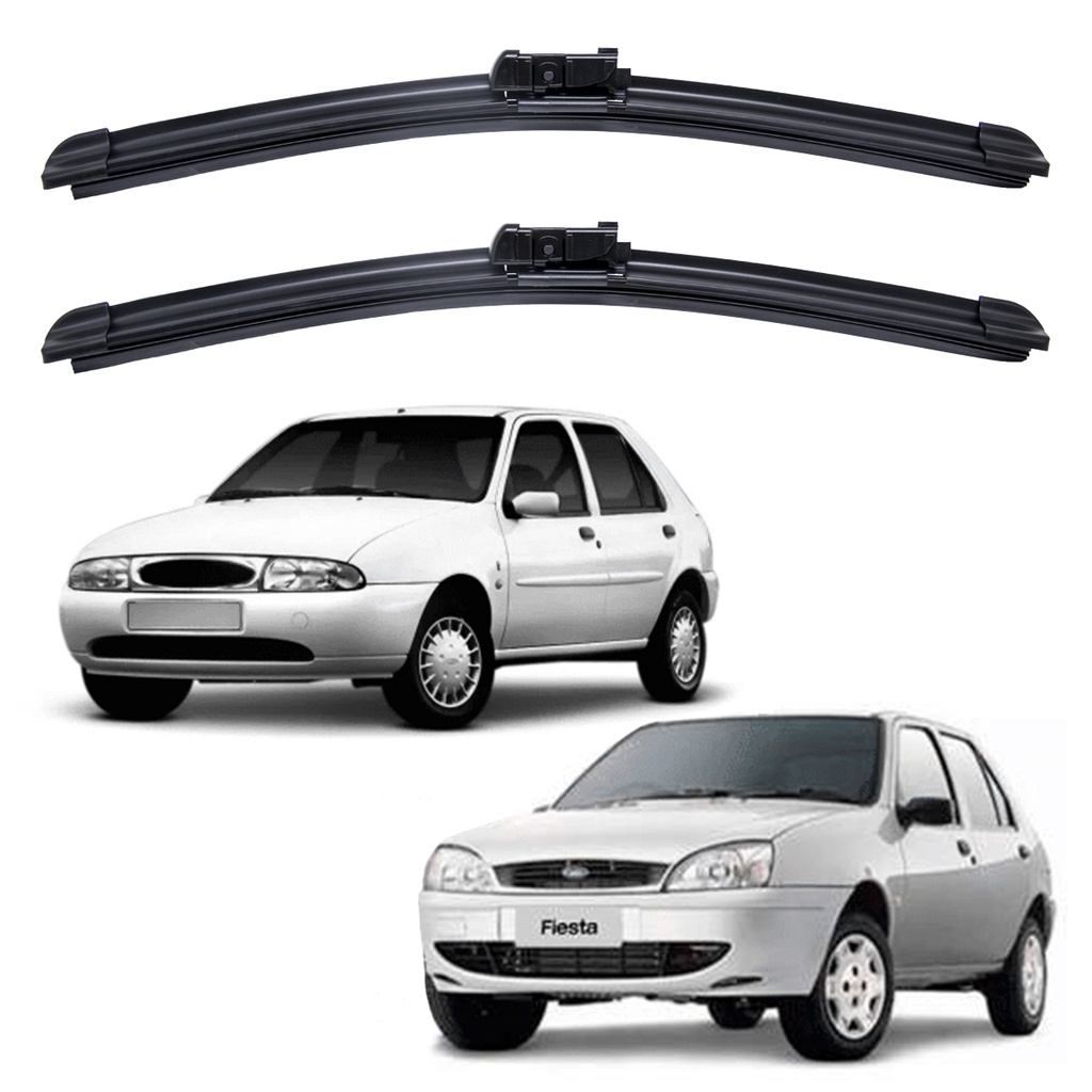 Par Palheta Limpador Para-brisa Ford Fiesta Street 1995 A 2002 Kit em Oferta na Shopee